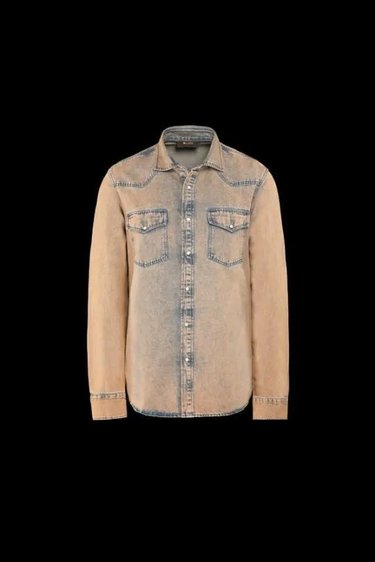MooRER LARRIE31A Albicocca Men Shirts
