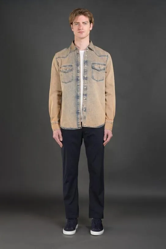 MooRER LARRIE31A Albicocca Men Shirts