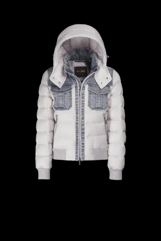 MooRER LESLIE104XN Blu Bleach Women Jackets