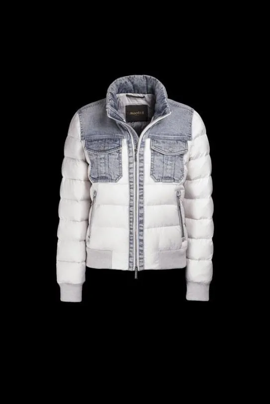 MooRER LESLIE104XN Blu Bleach Women Jackets