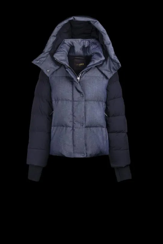 MooRER LIV122KA Blu Women Puffers