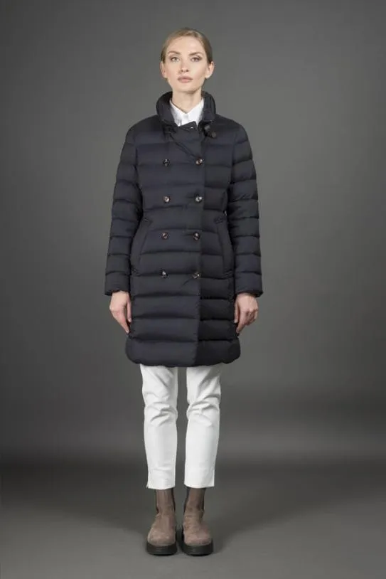 MooRER LONGANS3 Darkblu Women Coats