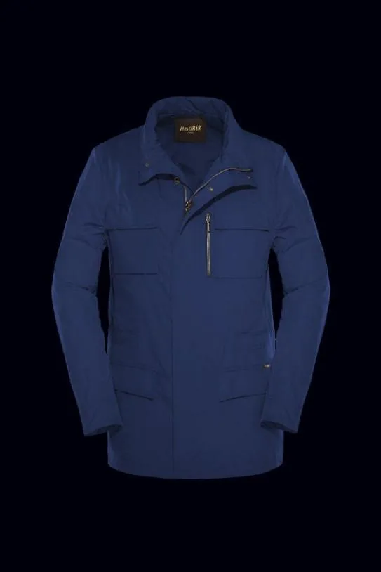 MooRER MANOLOKM Blu Men Jackets