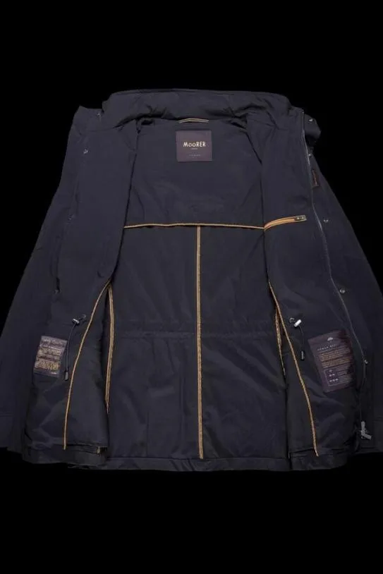 MooRER MANOLOKN Dark Blu Men Jackets