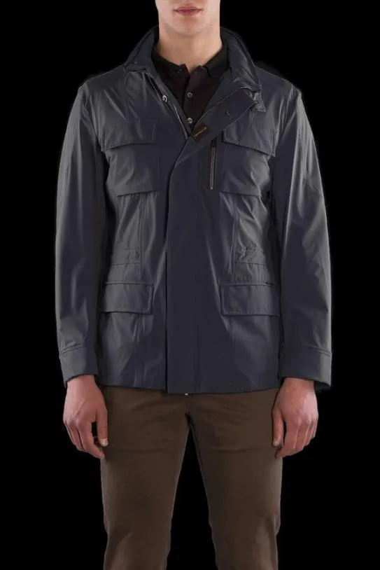 MooRER MANOLOKN Dark Blu Men Jackets