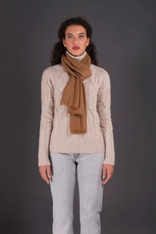 MooRER MARSHALLVI3 Naturale WomenMen Scarves And Gloves