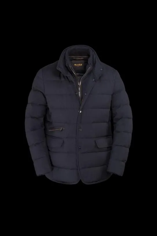 MooRER MIROPUM Dark Blu Men Jackets
