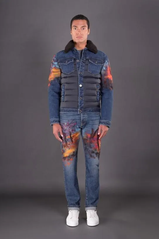 MooRER MONDORFUR104F Blu Men Jackets