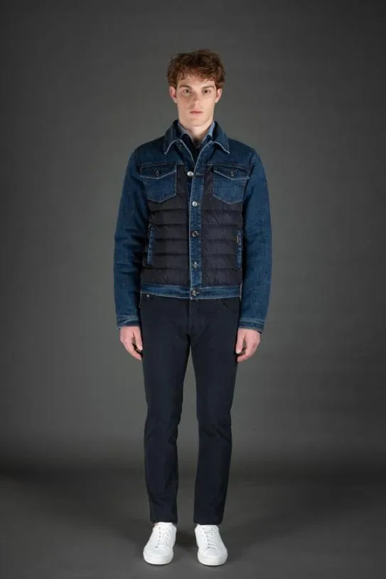 MooRER MONDORFUR104S Blue Men Jackets