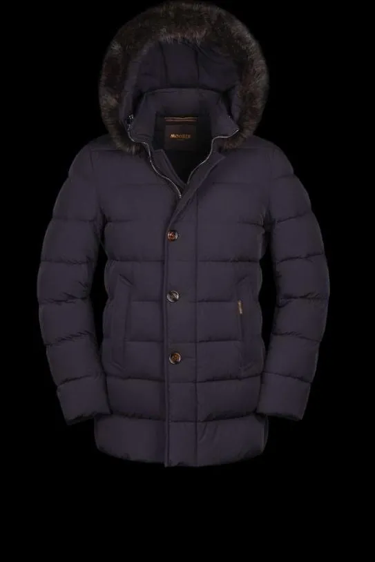 MooRER MORESCOKN Dark Blu Men Jackets
