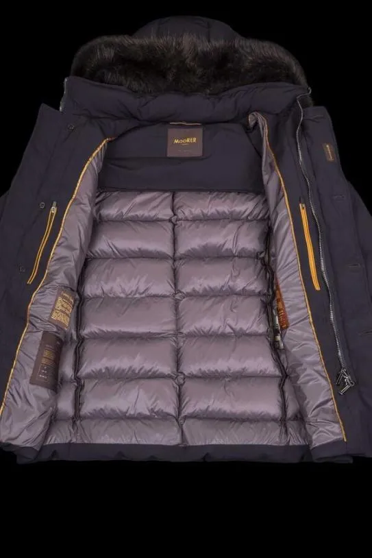 MooRER MORESCOKN Dark Blu Men Jackets