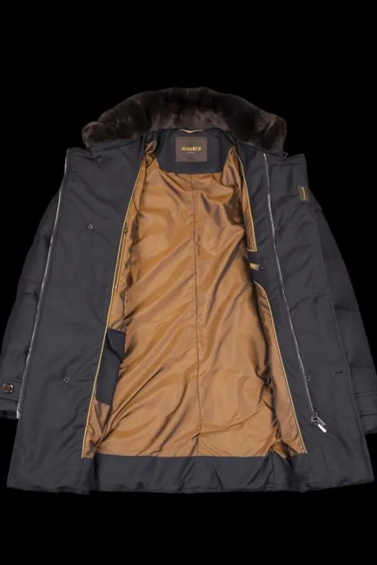 MooRER MORRISL Antracite Men Jackets