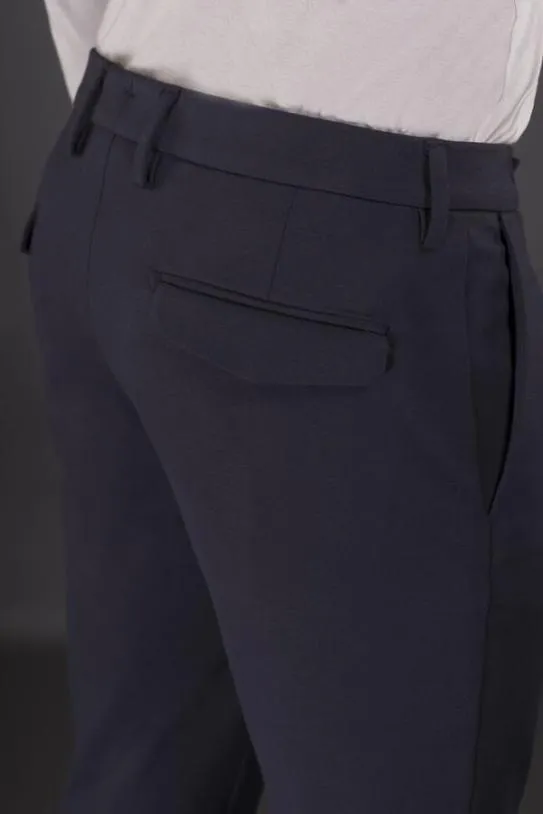 MooRER NIGELJ Navy Men Pants