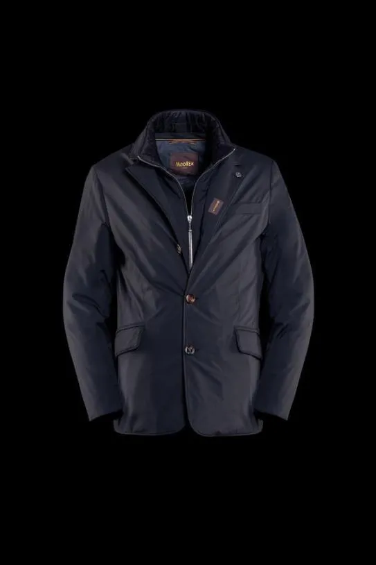 MooRER NOBILESKT Navy Men Jackets