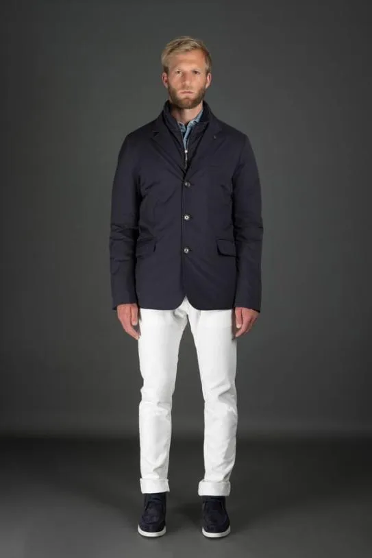 MooRER NOBILESKT Navy Men Jackets