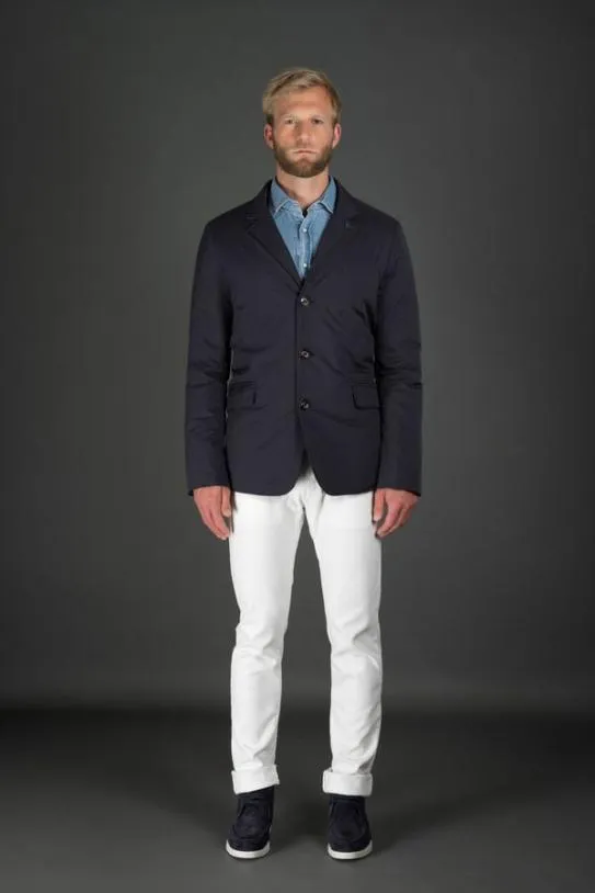 MooRER NOBILESKT Navy Men Jackets