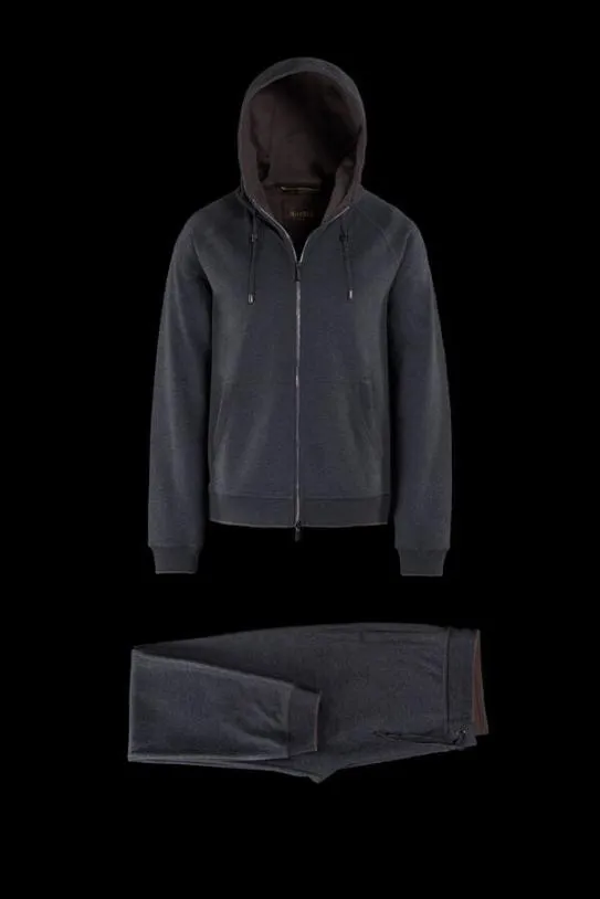 MooRER NORCIA TUTACAD Antracitecastagna Men Sweatshirts And Tracksuits
