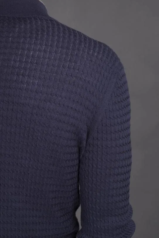 MooRER ORSONKIB Navytortora Men Knitwear