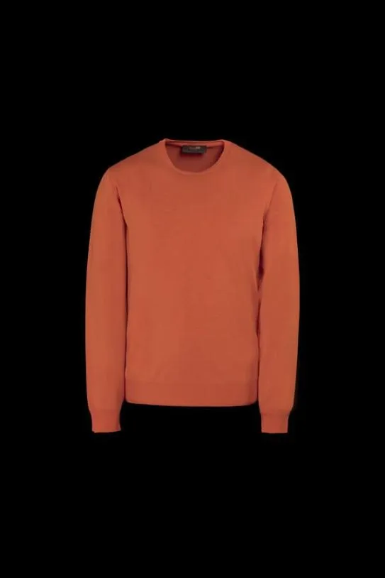MooRER ORVIETOCRE Arancio Men Knitwear