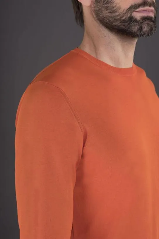 MooRER ORVIETOCRE Arancio Men Knitwear