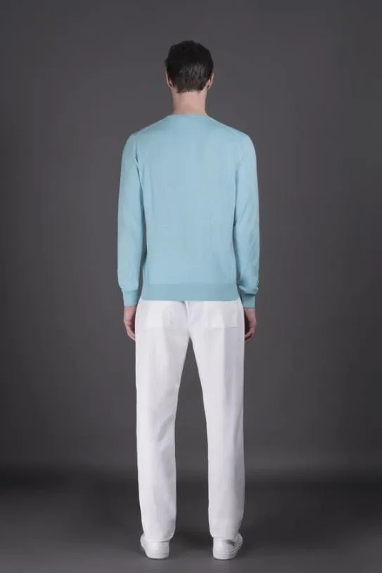 MooRER ORVIETOSI5 Caribbeanturquoise Men Knitwear