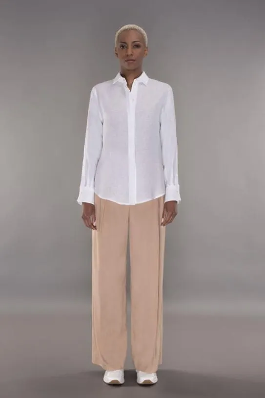 MooRER PEARLFLN Bianco Women Shirts