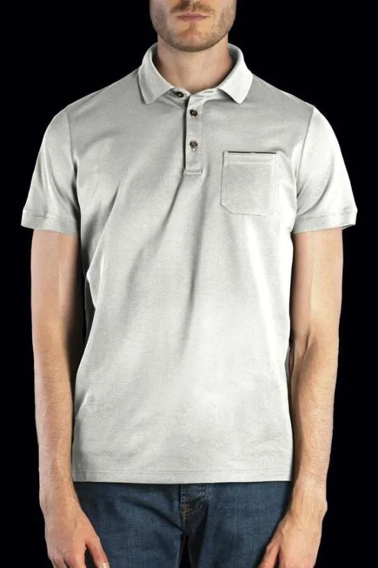MooRER PESCHICIJTP Bianco Men Tshirts And Polos