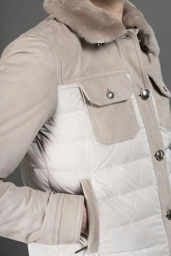 MooRER PETUNIAFURURO Pearl Women Jackets