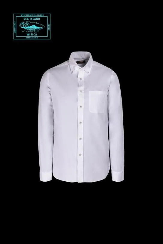 MooRER ROLFSI1 Kingstonewhite Men Shirts