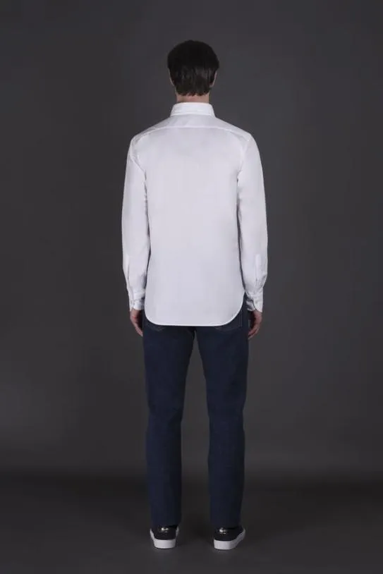 MooRER ROLFSI1 Kingstonewhite Men Shirts