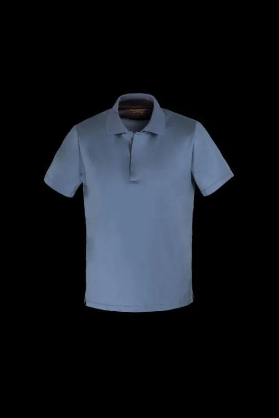 MooRER RONALDJCL Turchese Men Tshirts And Polos