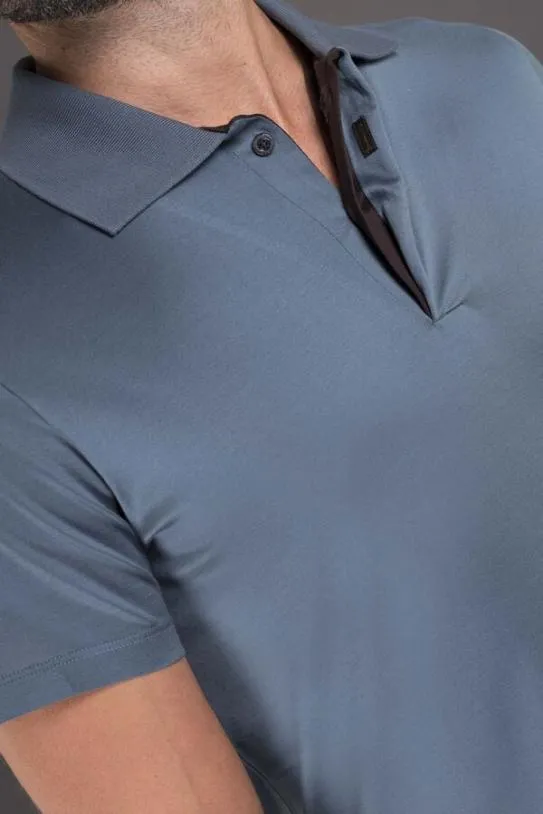MooRER RONALDJCL Turchese Men Tshirts And Polos
