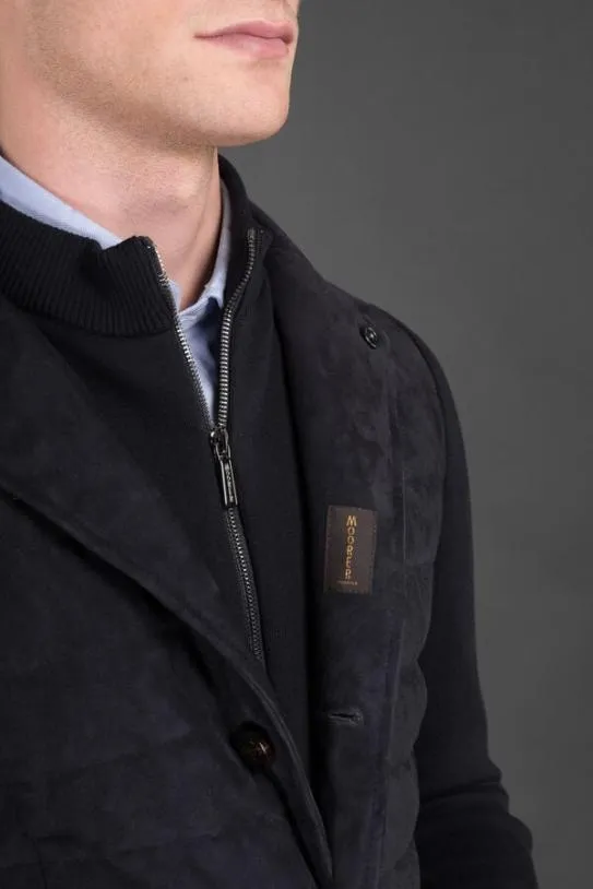 MooRER SCAPMASSIMOURM Blu Men Jackets