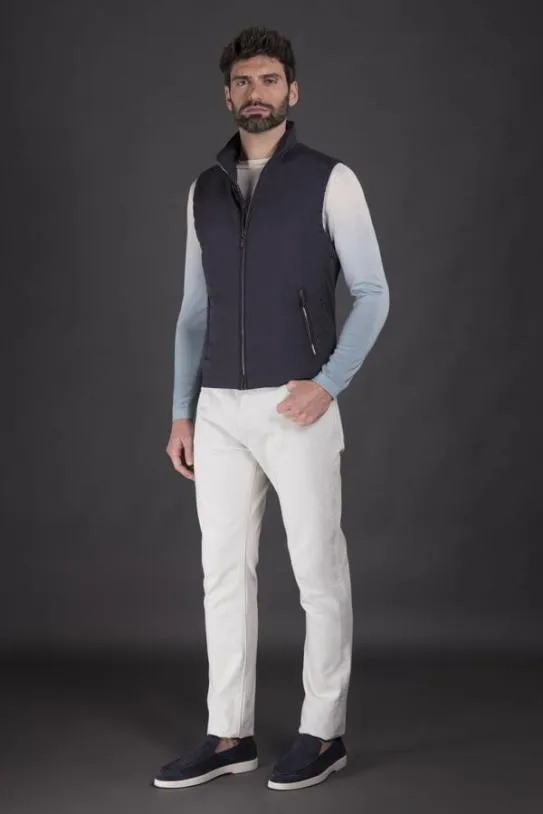 MooRER SENIOSKT Navy Men Jackets