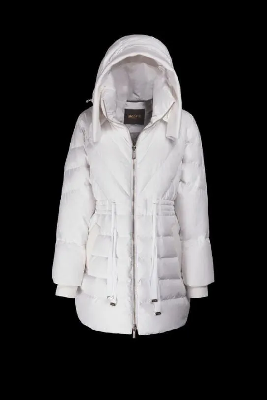 MooRER STACYSTK Blanc Women Puffers