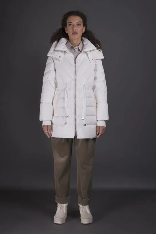 MooRER STACYSTK Blanc Women Puffers