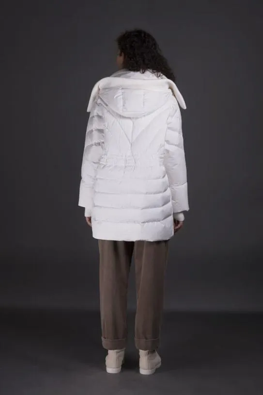 MooRER STACYSTK Blanc Women Puffers