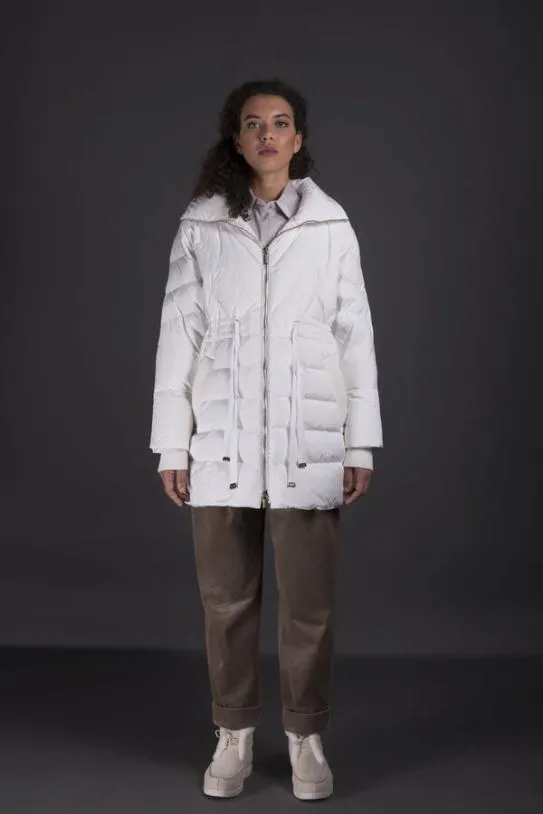 MooRER STACYSTK Blanc Women Puffers
