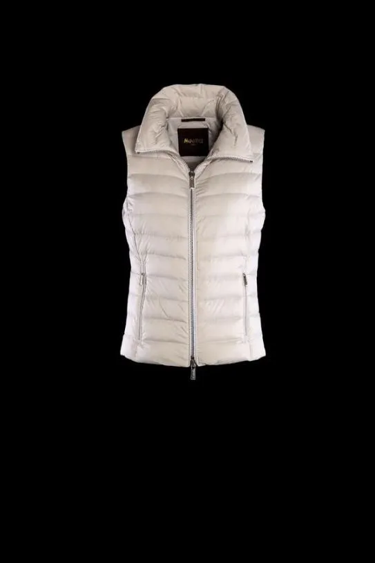 MooRER TINNARIS3 Ivory Women Vests