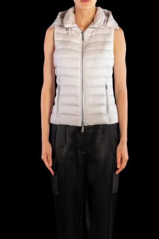 MooRER TINNARIS3 Ivory Women Vests