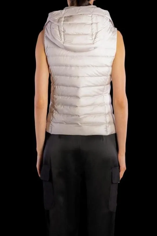 MooRER TINNARIS3 Ivory Women Vests