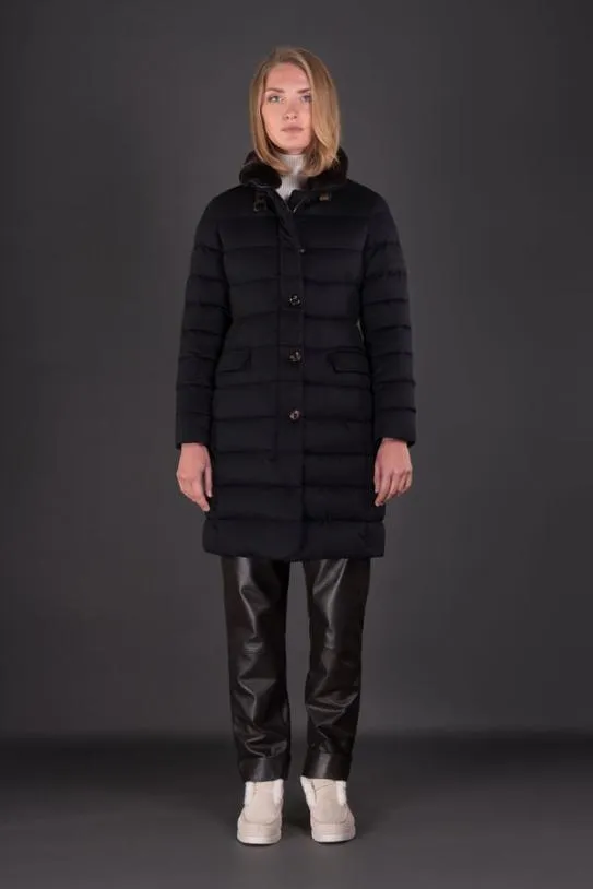 MooRER VETIVERIL Blu Scuro Women Jackets