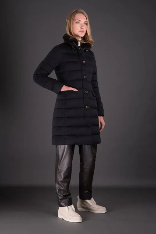 MooRER VETIVERIL Blu Scuro Women Jackets
