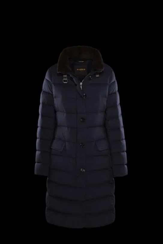 MooRER VETIVERS3 Dark Blu Women Jackets
