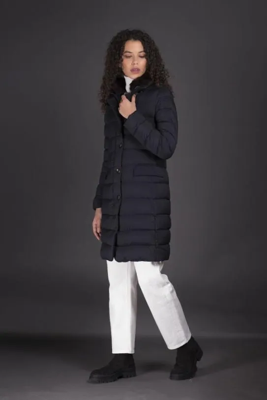 MooRER VETIVERS3 Dark Blu Women Jackets