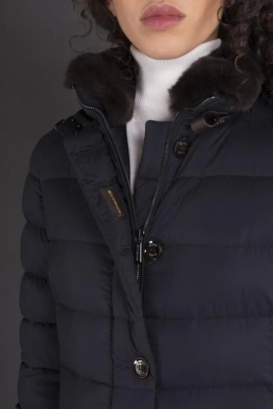 MooRER VETIVERS3 Dark Blu Women Jackets