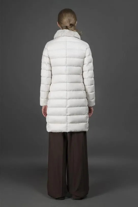 MooRER VETIVERS3 Ivory Women Jackets