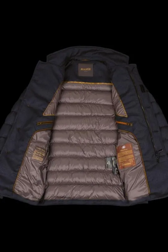 MooRER ZAYNL Blu Men Jackets