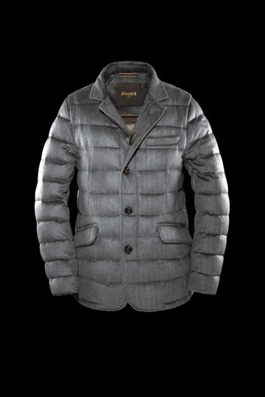 MooRER ZAYNLS9 Grey Men Jackets