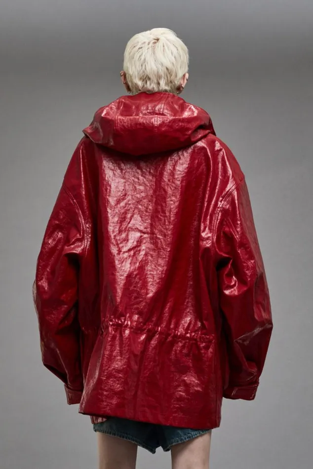 MULTIPOCKET PARKA 8211 RED COAT Women R13 Jackets and Coats